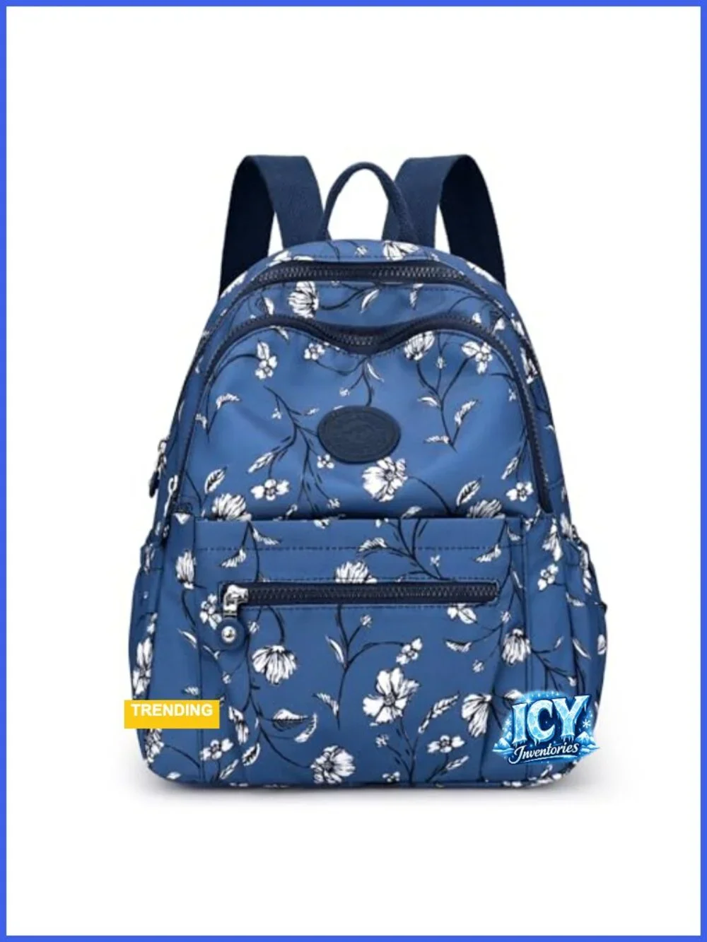 Women's Water-Resistant Nylon Anti-Theft Travel Backpack Mini Daypack Purse